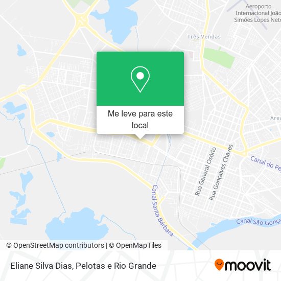 Eliane Silva Dias mapa
