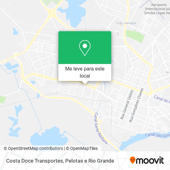 Costa Doce Transportes mapa