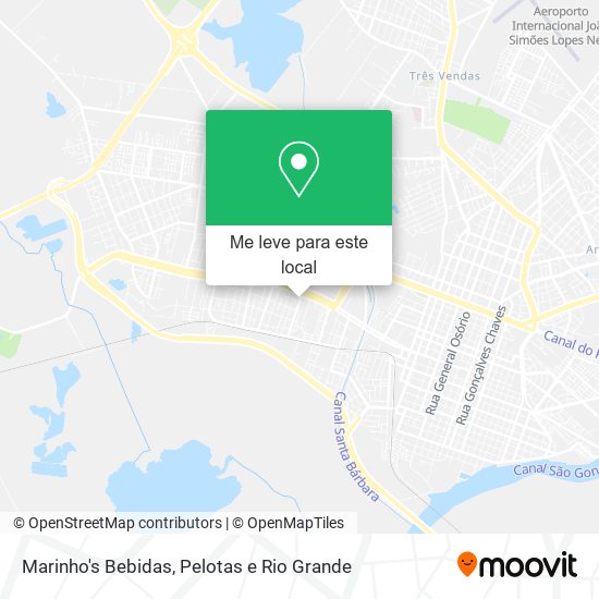 Marinho's Bebidas mapa
