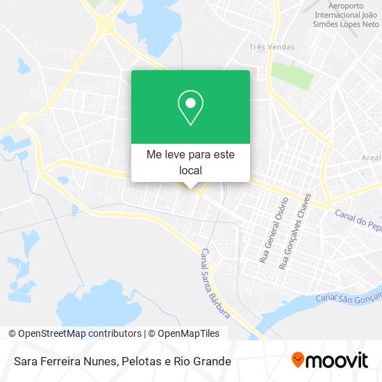 Sara Ferreira Nunes mapa