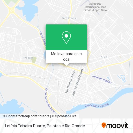 Letícia Teixeira Duarte mapa