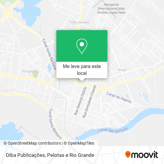 Diba Publicações mapa