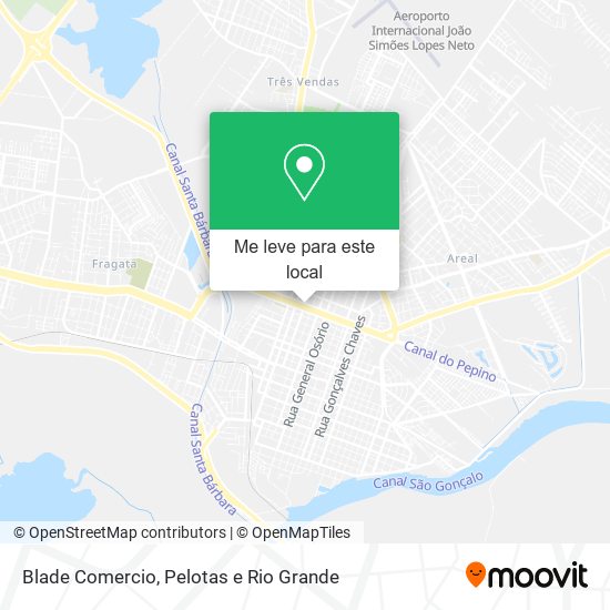 Blade Comercio mapa