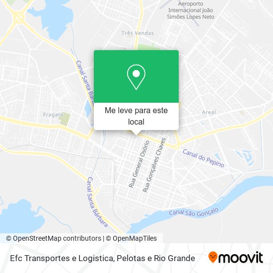 Efc Transportes e Logistica mapa