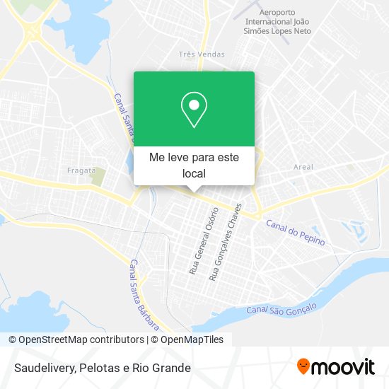 Saudelivery mapa