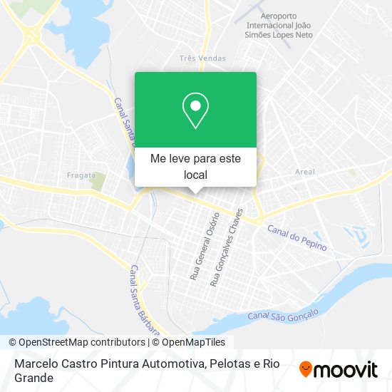 Marcelo Castro Pintura Automotiva mapa