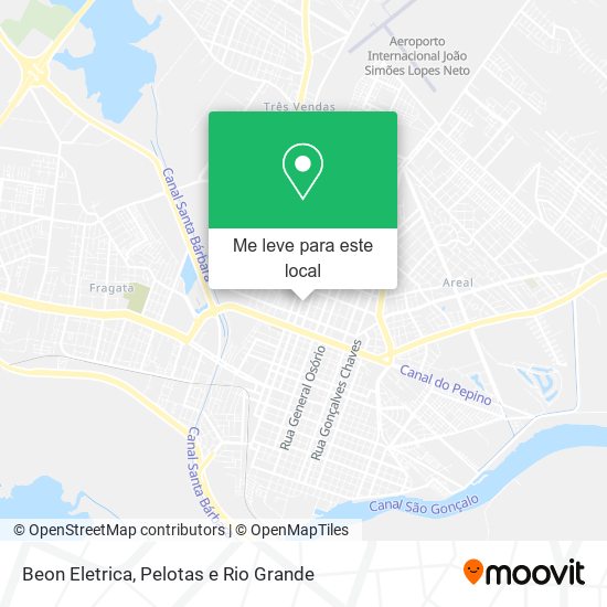 Beon Eletrica mapa