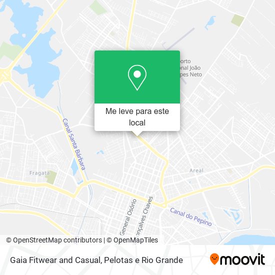 Gaia Fitwear and Casual mapa