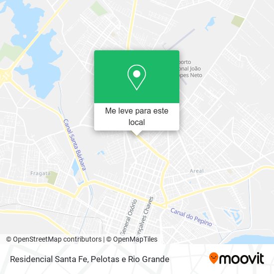 Residencial Santa Fe mapa