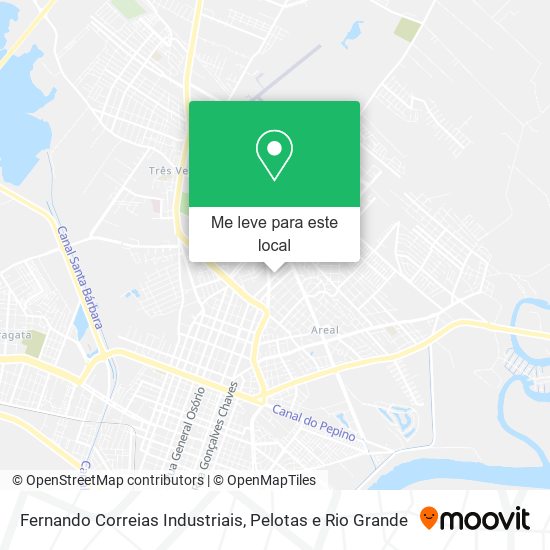 Fernando Correias Industriais mapa