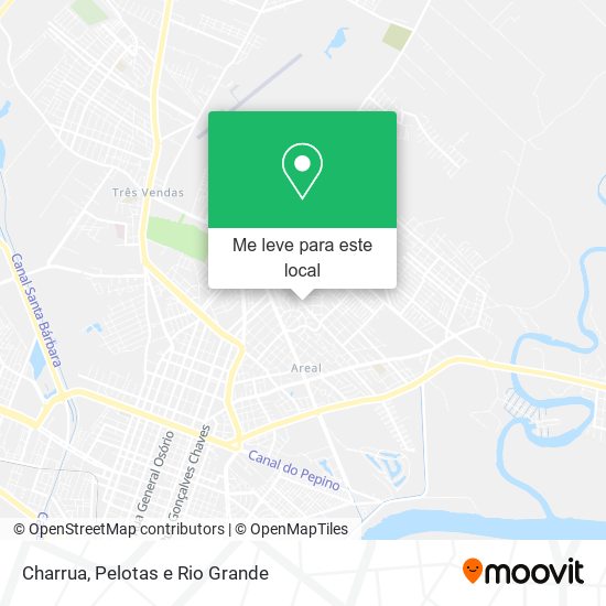 Charrua mapa