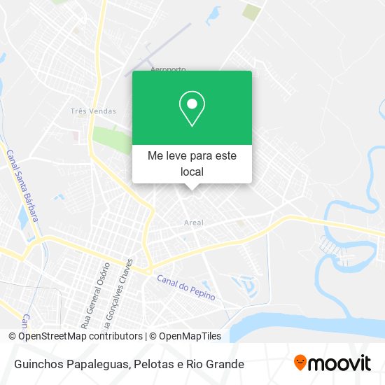 Guinchos Papaleguas mapa