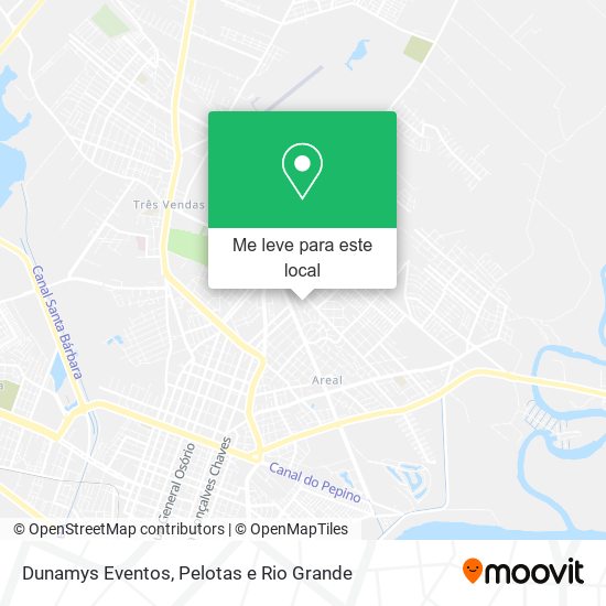 Dunamys Eventos mapa