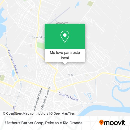 Matheus Barber Shop mapa