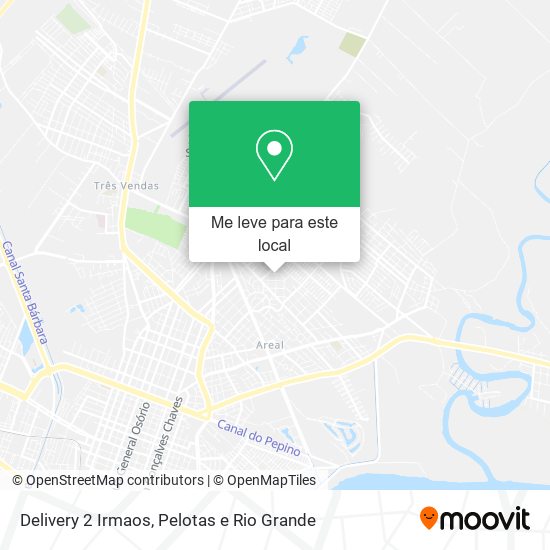 Delivery 2 Irmaos mapa