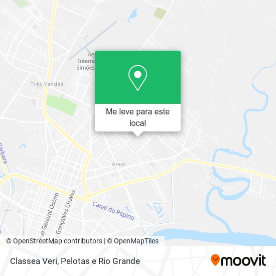 Classea Veri mapa