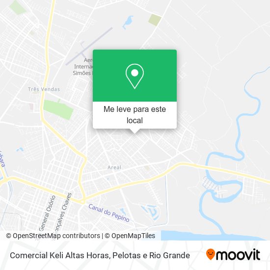 Comercial Keli Altas Horas mapa