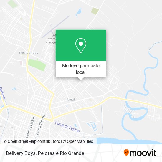 Delivery Boys mapa