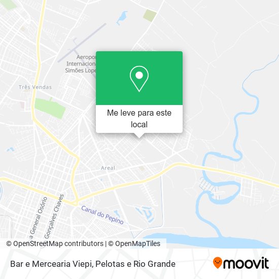 Bar e Mercearia Viepi mapa