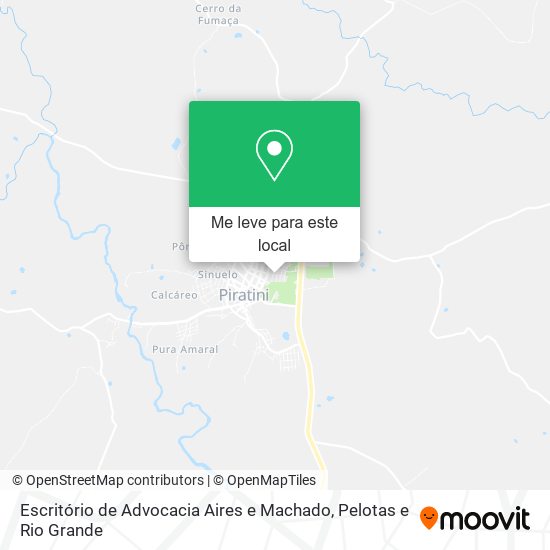 Escritório de Advocacia Aires e Machado mapa