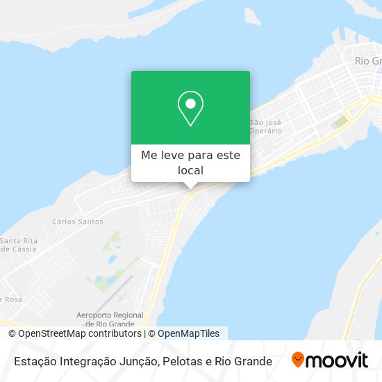 Estação Integração Junção mapa