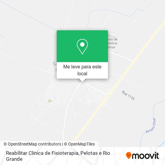 Reabilitar Clínica de Fisioterapia mapa