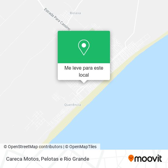 Careca Motos mapa