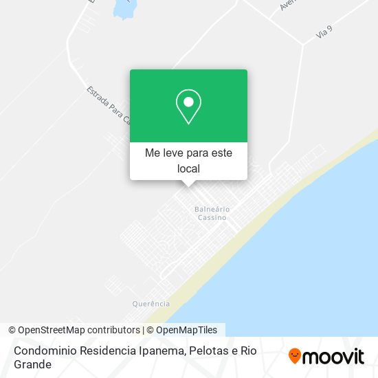 Condominio Residencia Ipanema mapa