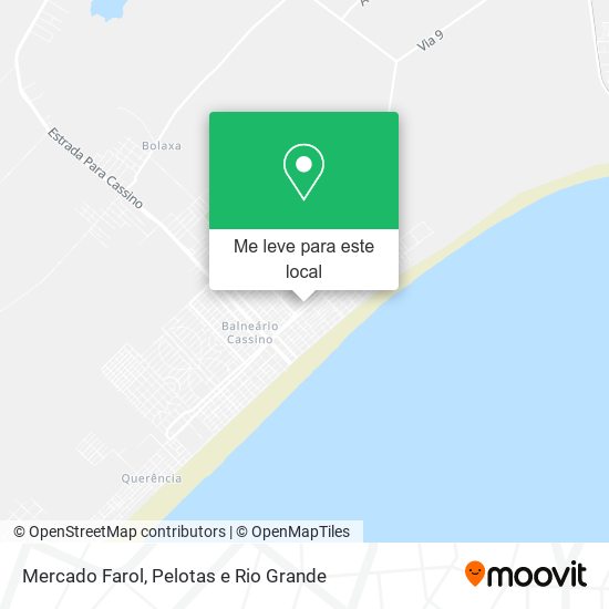 Mercado Farol mapa