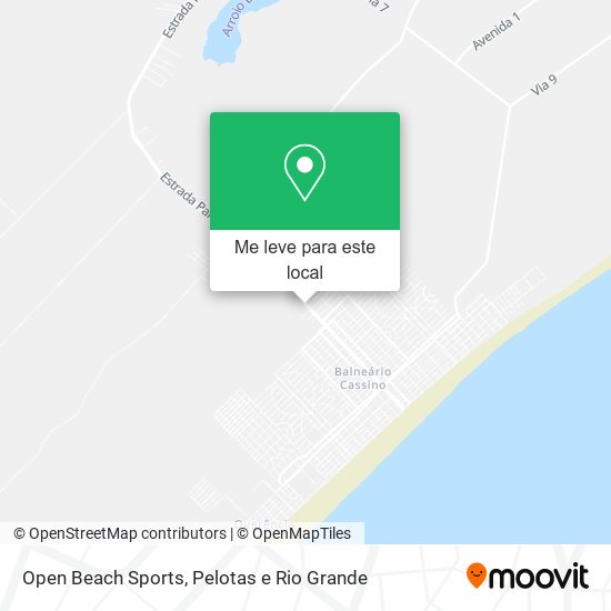 Open Beach Sports mapa