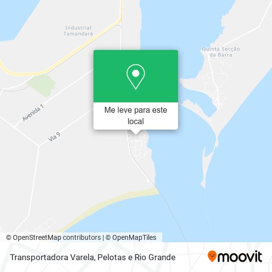 Transportadora Varela mapa