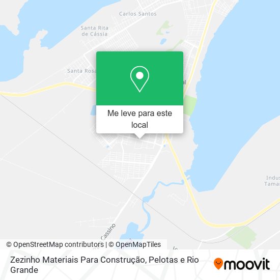 Zezinho Materiais Para Construção mapa