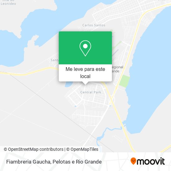 Fiambreria Gaucha mapa