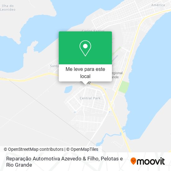 Reparação Automotiva Azevedo & Filho mapa