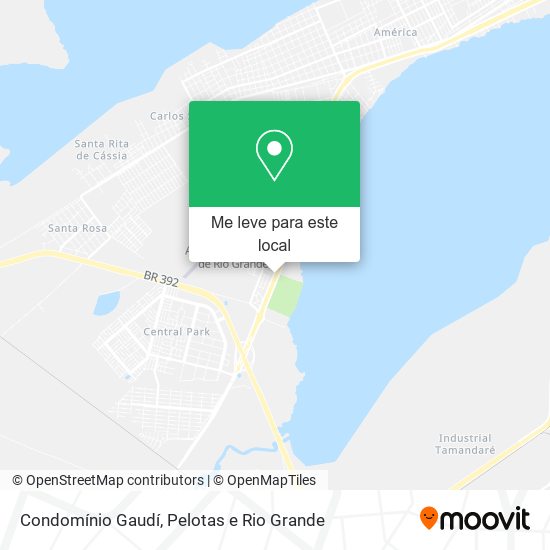 Condomínio Gaudí mapa