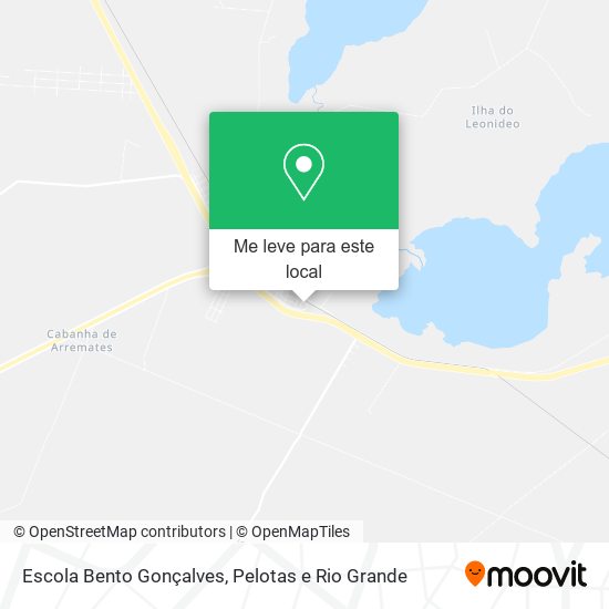 Escola Bento Gonçalves mapa