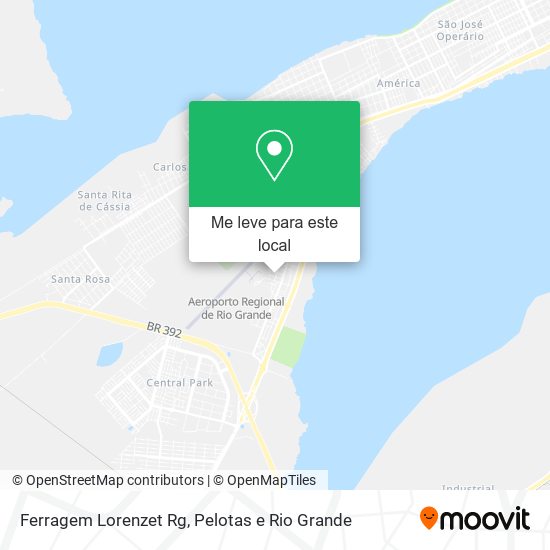 Ferragem Lorenzet Rg mapa