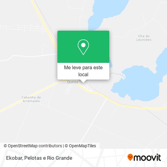 Ekobar mapa