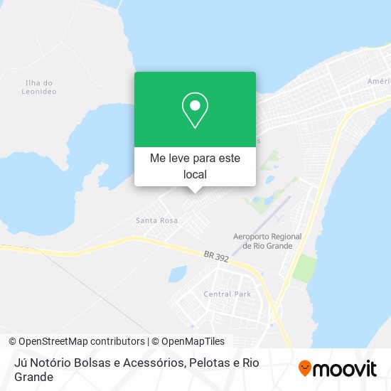 Jú Notório Bolsas e Acessórios mapa