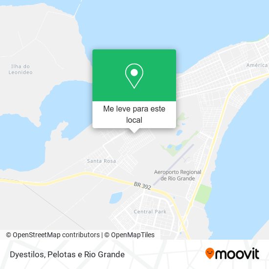 Dyestilos mapa
