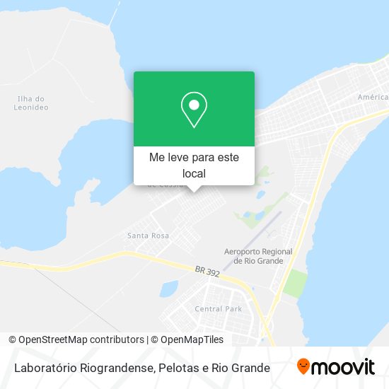Laboratório Riograndense mapa