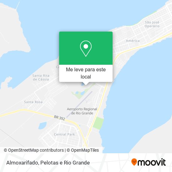 Almoxarifado mapa