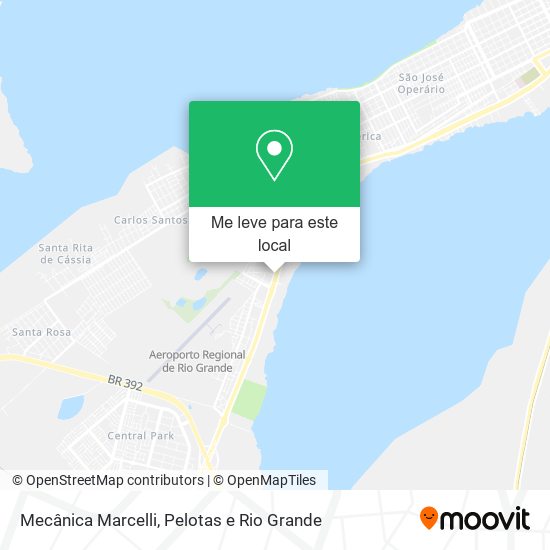 Mecânica Marcelli mapa