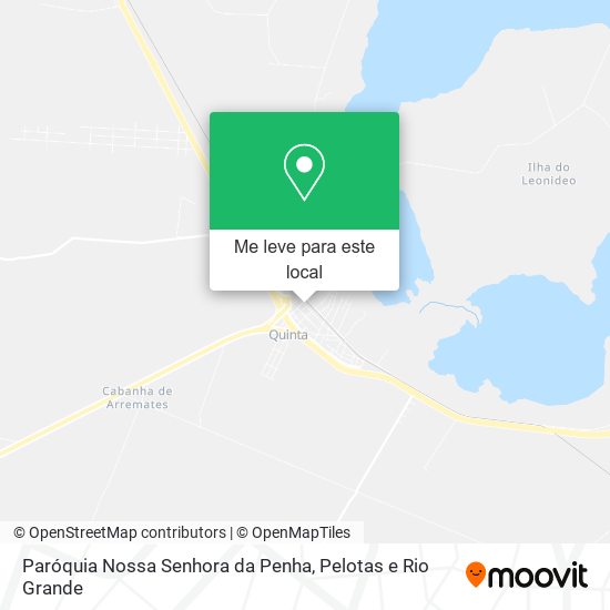 Paróquia Nossa Senhora da Penha mapa