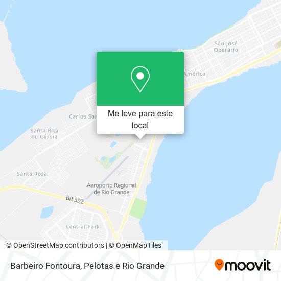 Barbeiro Fontoura mapa