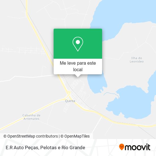 E.R Auto Peças mapa