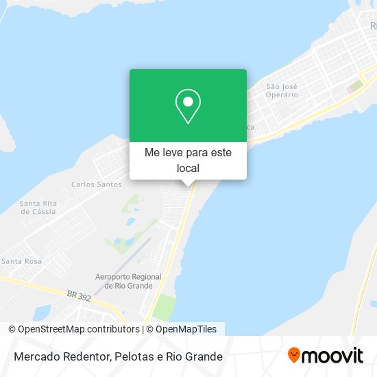 Mercado Redentor mapa