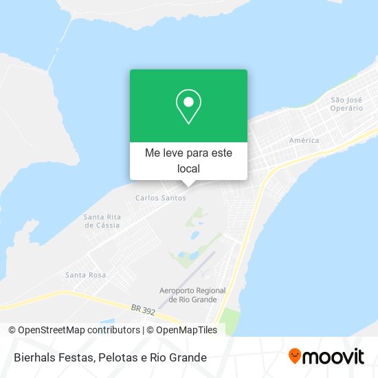 Bierhals Festas mapa
