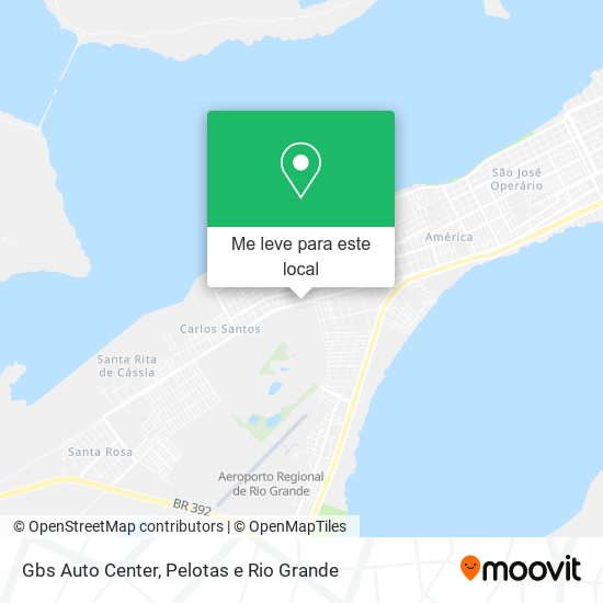 Gbs Auto Center mapa