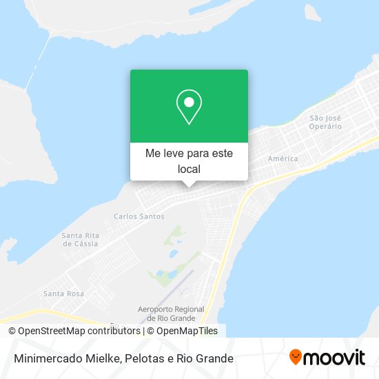 Minimercado Mielke mapa